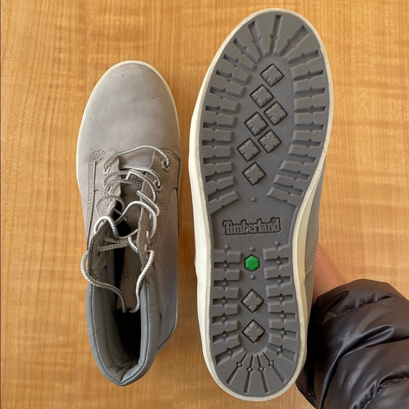 Timberland Leather Ankle Sneaker Boots Womens Size 8 - Picture 8 of 12